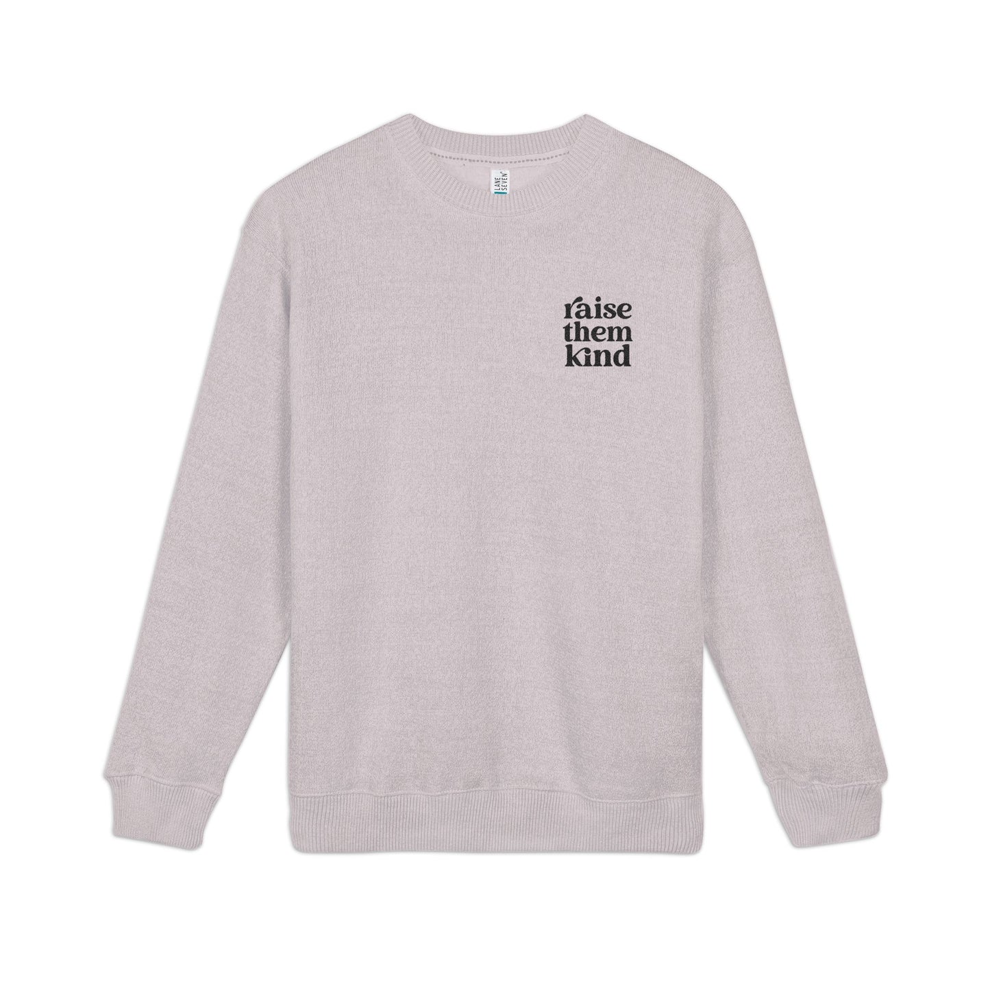 Kindness Embroidered Crewneck Unisex Sweatshirt