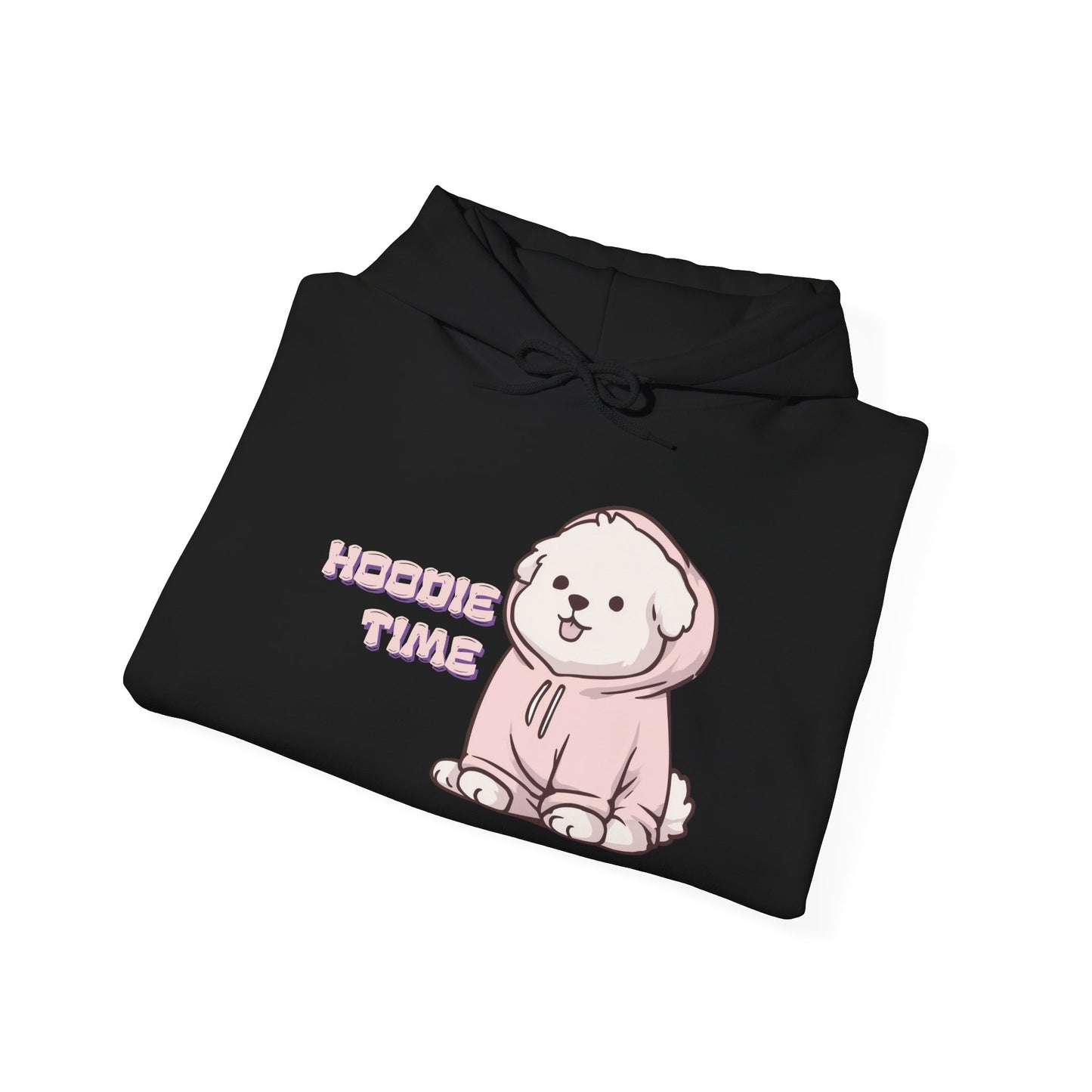 Cute Puppy "Hoodie Time" — Hoodie.