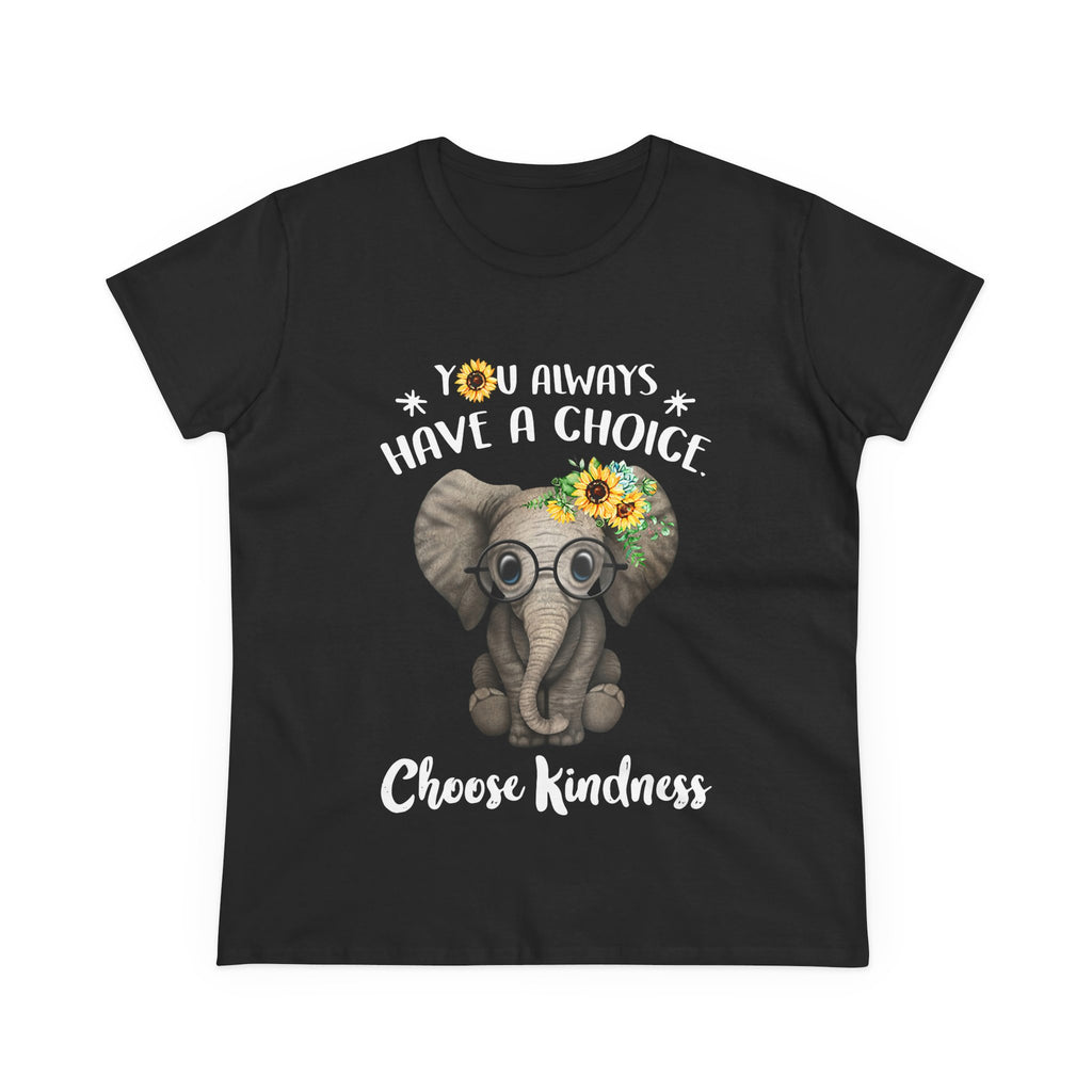 Choose Kindness Elephant Women T-Shirt