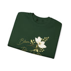 Floral 'Bloom Past Darkness' Crewneck Sweatshirt