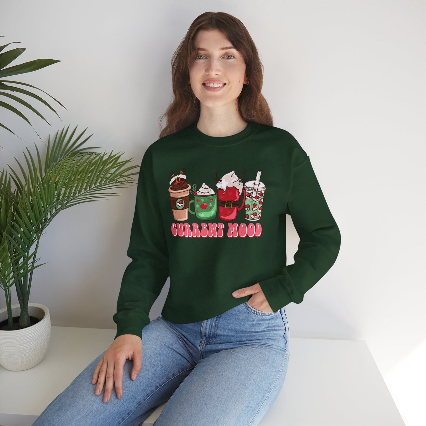 Holiday Drinks Crewneck Sweatshirt