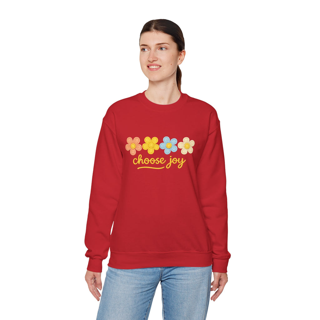 'Choose joy' Crewneck Sweatshirt.