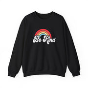 Be Kind Rainbow Crewneck Women Sweatshirt
