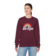 Be Kind Rainbow Crewneck Women Sweatshirt