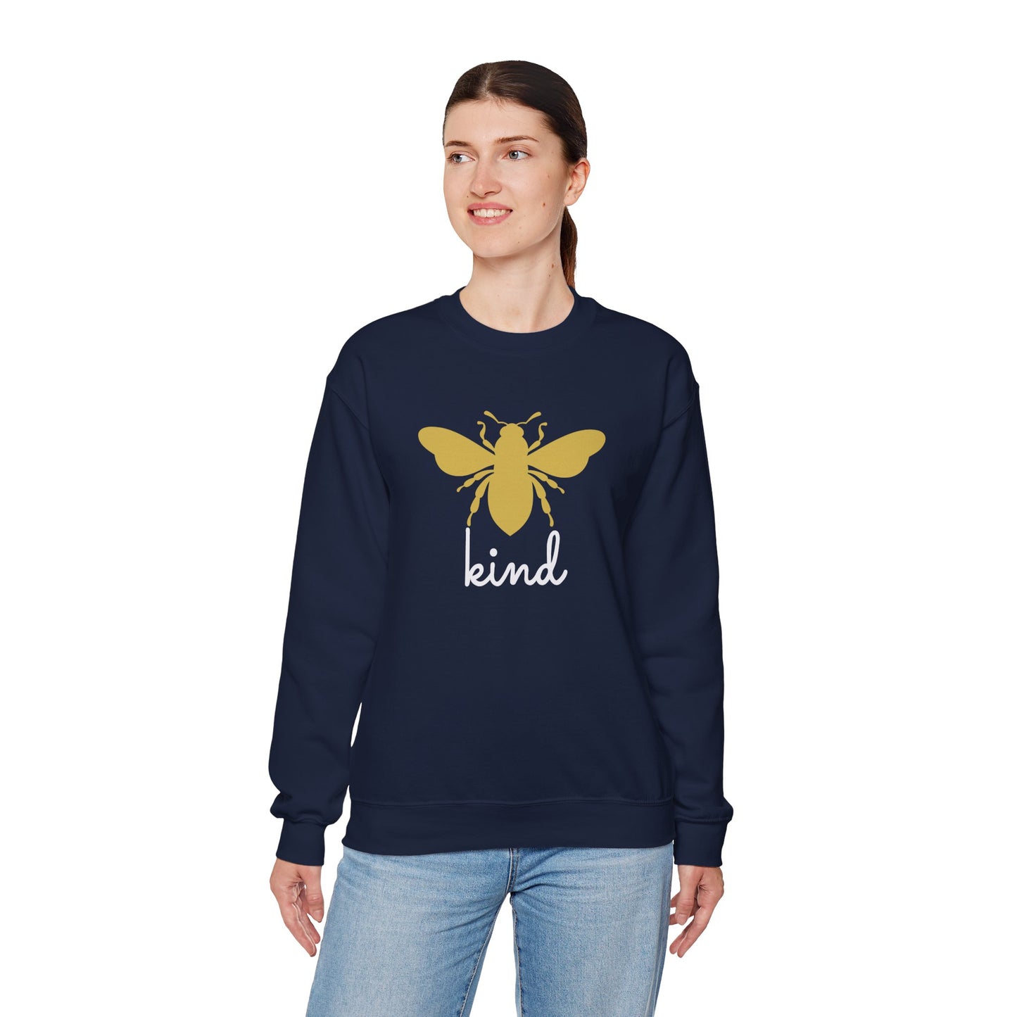 Bee Kind Crewneck Women Sweatshirt