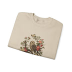 Owl & Wildflower Crewneck Sweatshirt.