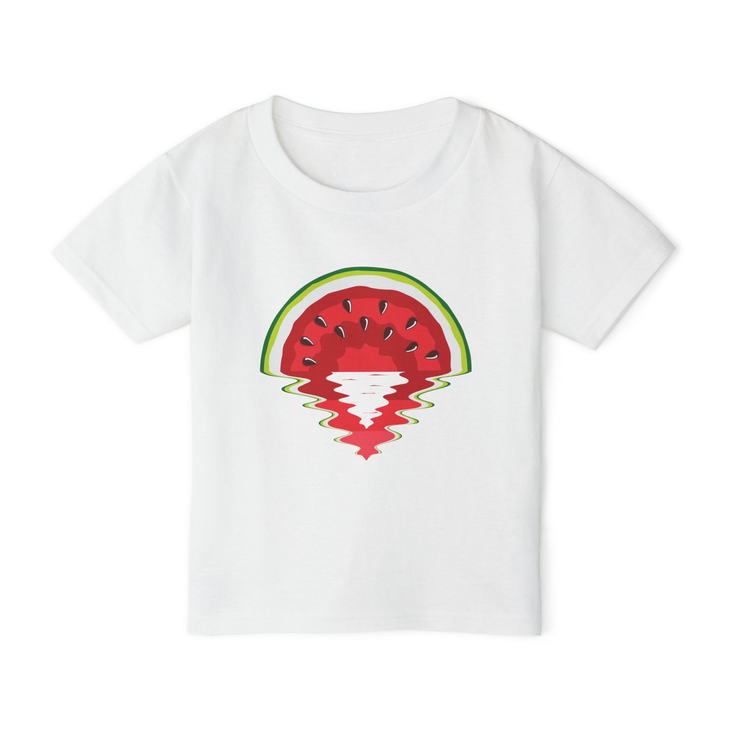 Watermelon Sunset Toddler T-shirt, Cute Kids Summer Tee