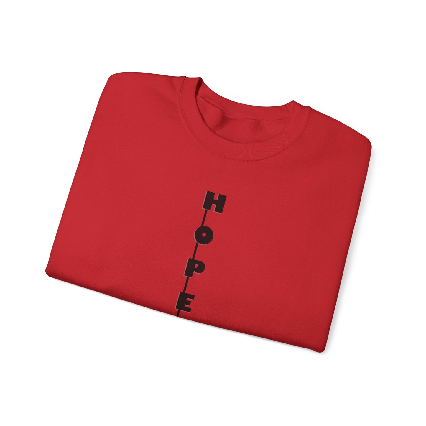 Hope Rope Climber Sweatshirt — Inspirational HOPE Crewneck