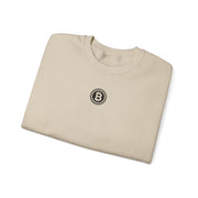 Minimal Bitcoin Logo Sweatshirt For Men