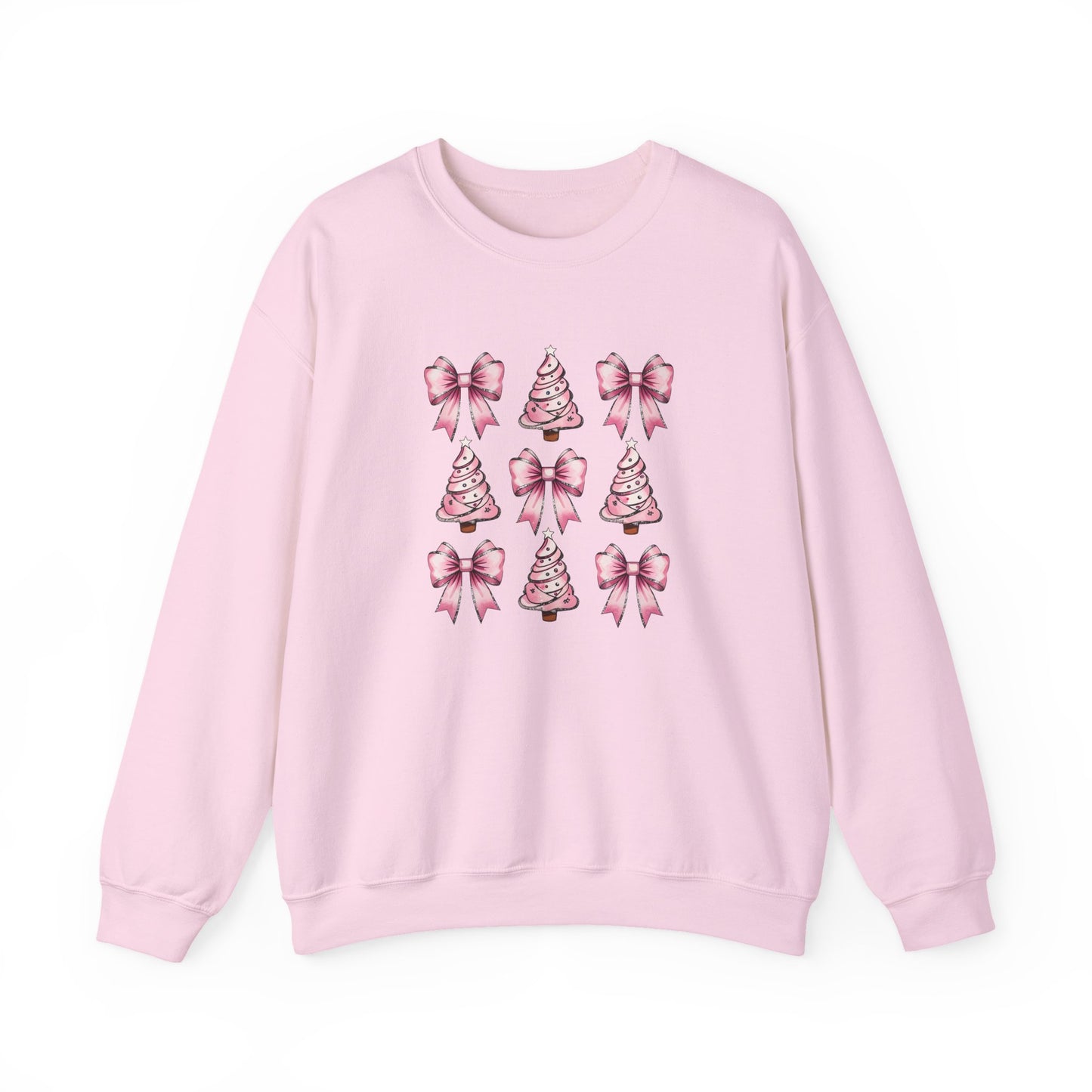 Pink Ribbon & Cupcake Crewneck Sweatshirt
