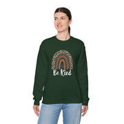 Be Kind Leopard Rainbow Women Sweatshirt