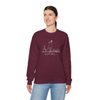 Happy Soul Crewneck Women Sweatshirt.