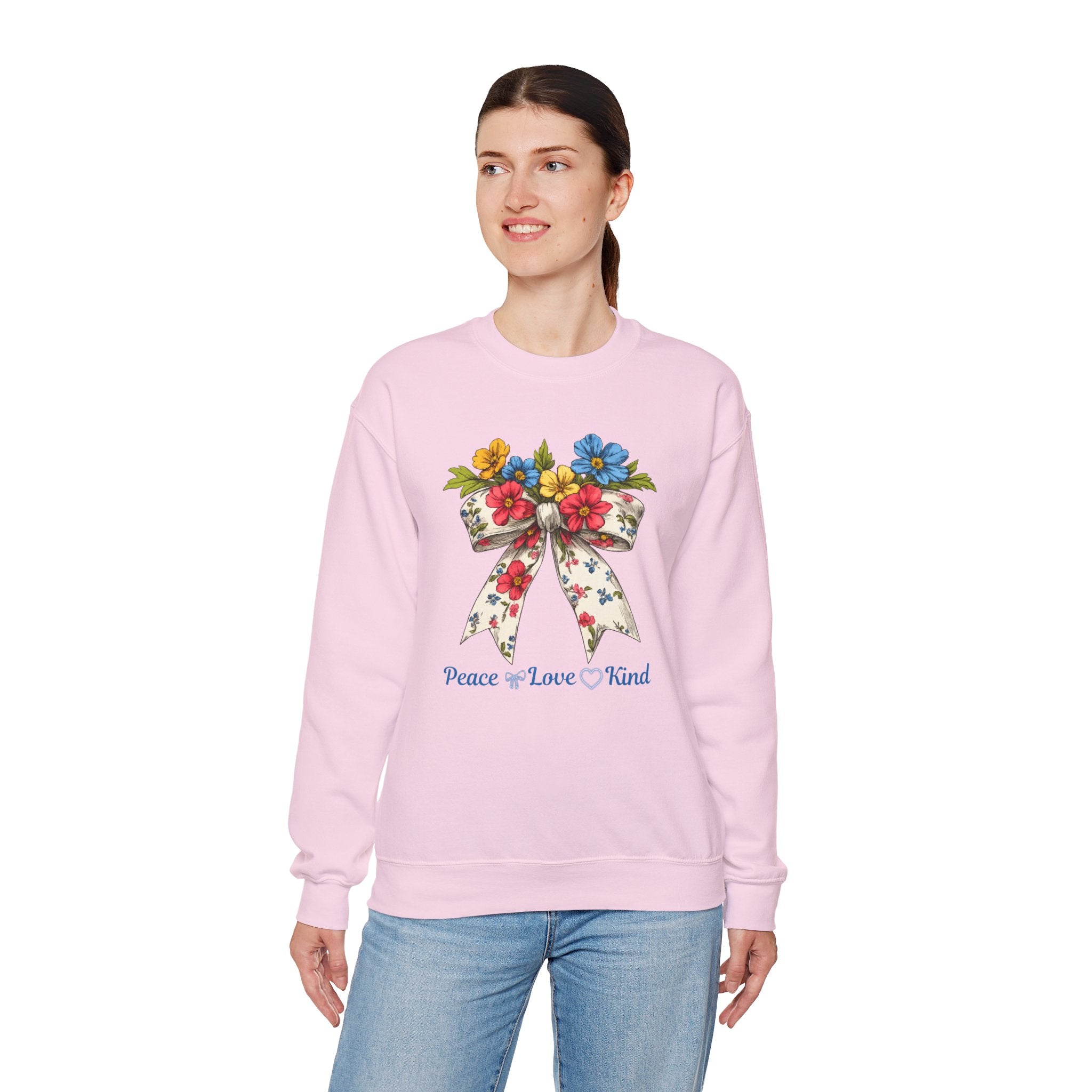 Peace Love Kind — Women Sweatshirt