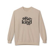 Be Kind Floral Crewneck Unisex Sweatshirt