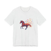 Equestrian Dream Unisex Tee, Horse Lover Gift, Art Tee, Animal Illustration Shirt, Nature Vibe Apparel