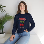 Cherry Graphic Women Sweatshirt.