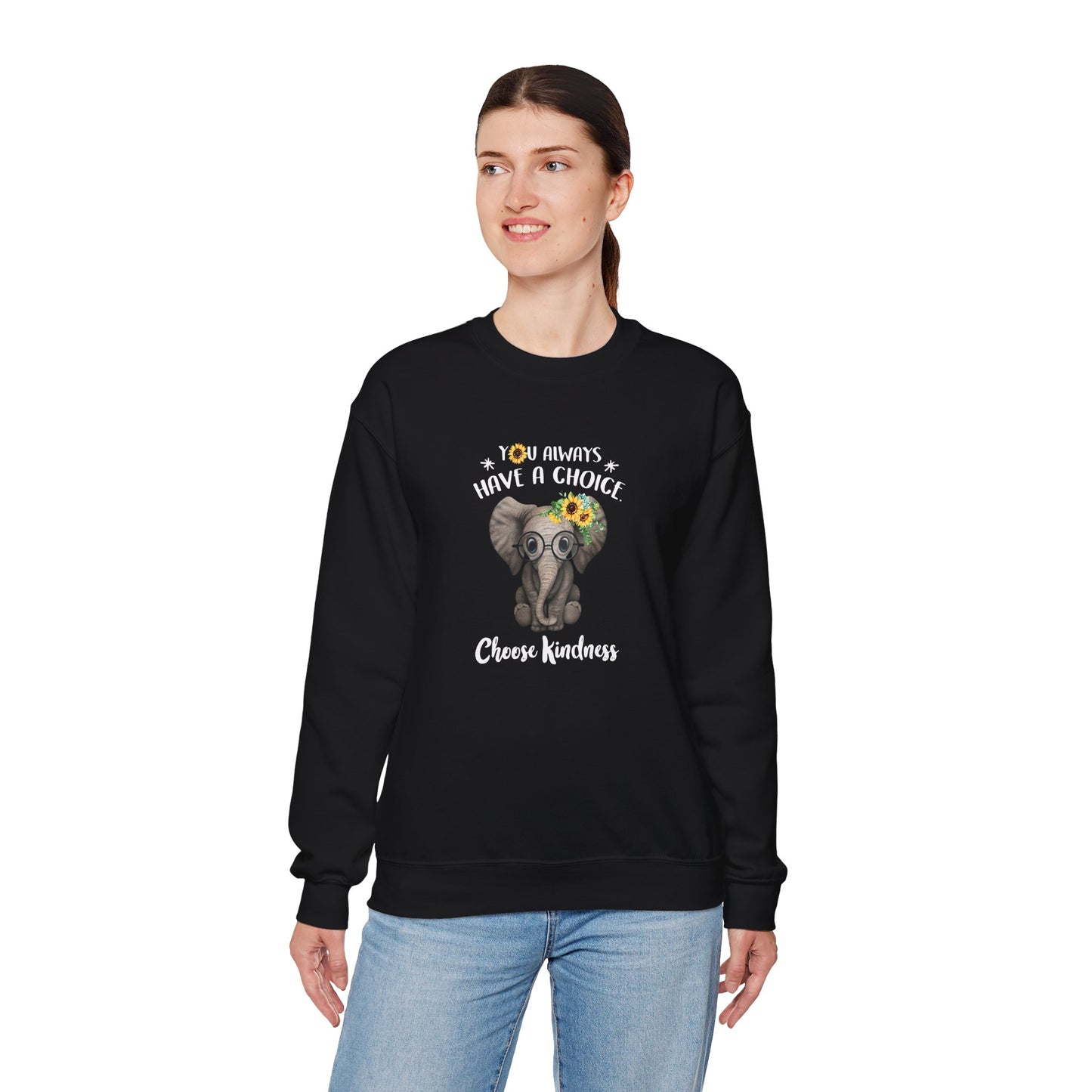 Elephant Crewneck Sweatshirt