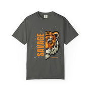 Savage Tiger Graphic Tee, Unisex T-shirt for Bold Fashion, Streetwear Essentials, Animal Lover Gift, Casual Everyday Wear