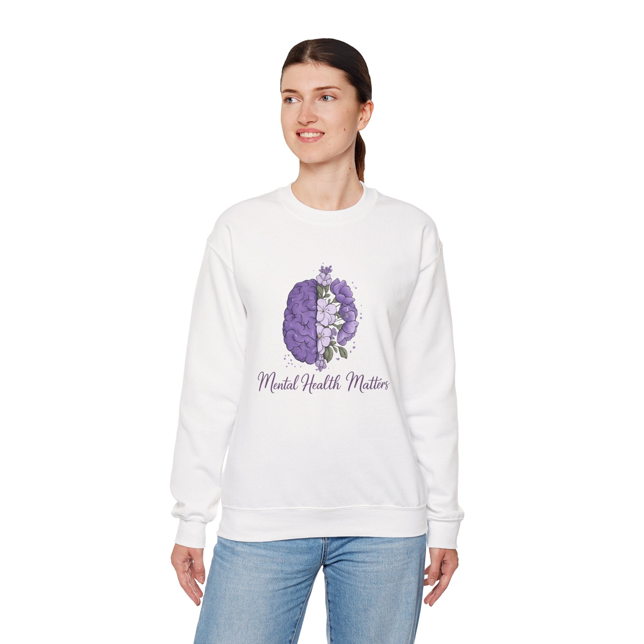 'Mental Health Matters' Women Sweatshirt.