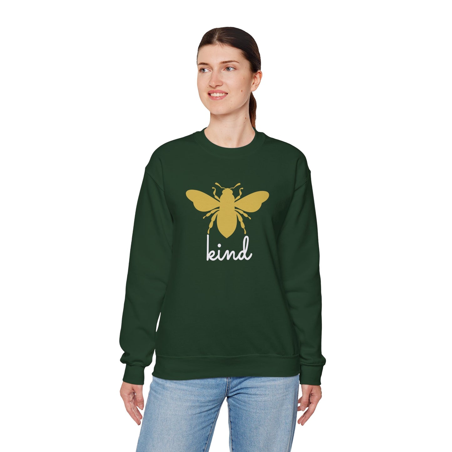 Bee Kind Crewneck Women Sweatshirt