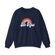 Be Kind Rainbow Crewneck Women Sweatshirt