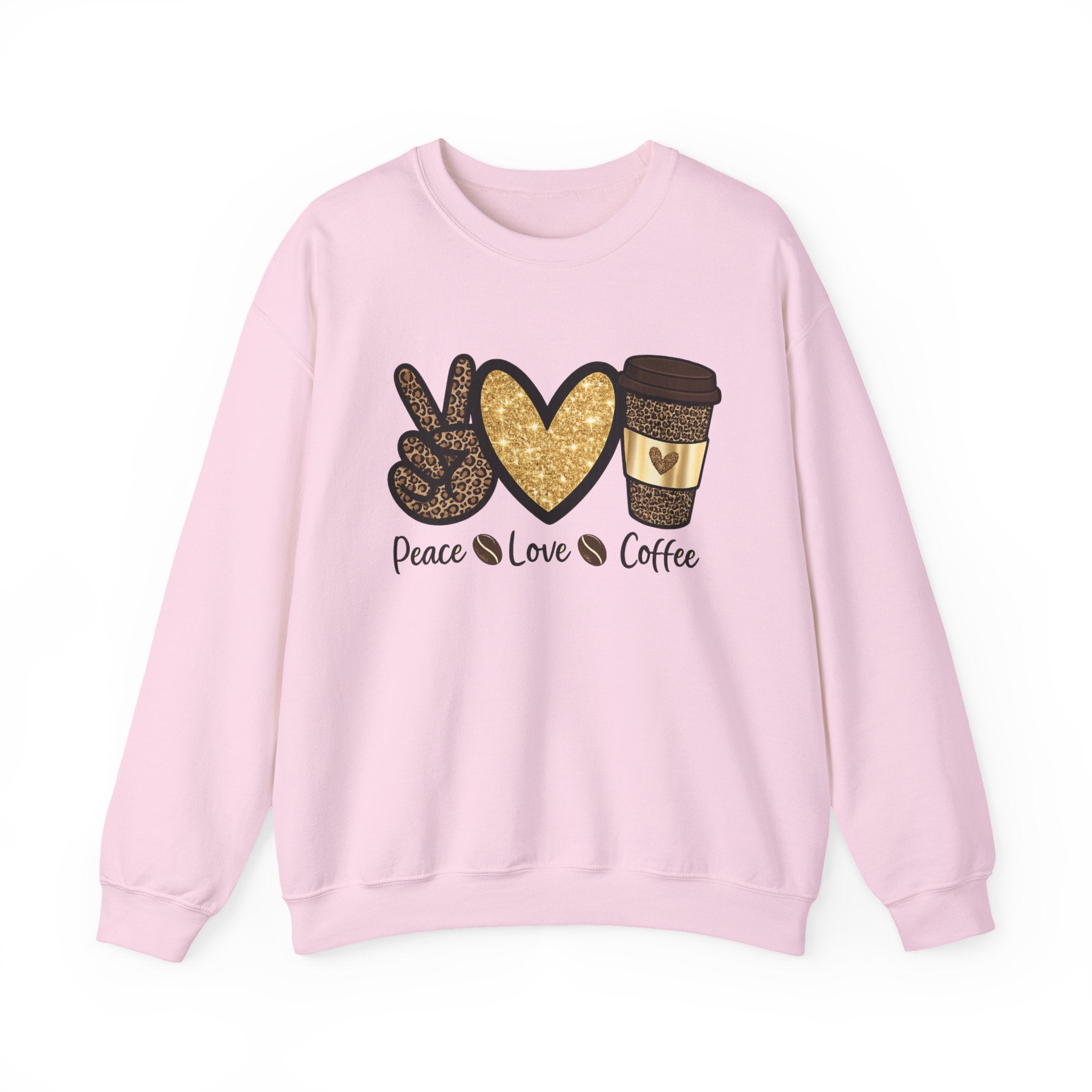 Peace, Love & Coffee — Women Sweatshirt