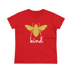 Yellow Bee Graphic Cotton Women T‑Shirt