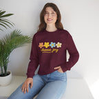'Choose joy' Crewneck Sweatshirt.