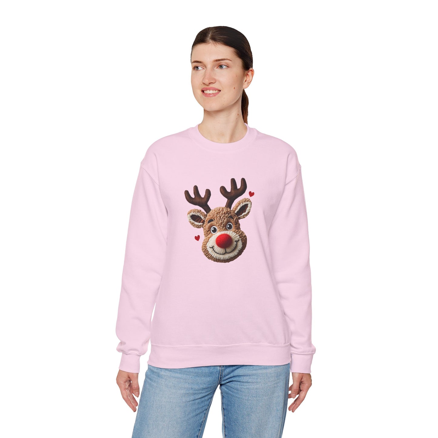 Cute Rudolph Reindeer Sweatshirt