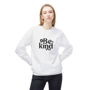 Be Kind Floral Crewneck Unisex Sweatshirt