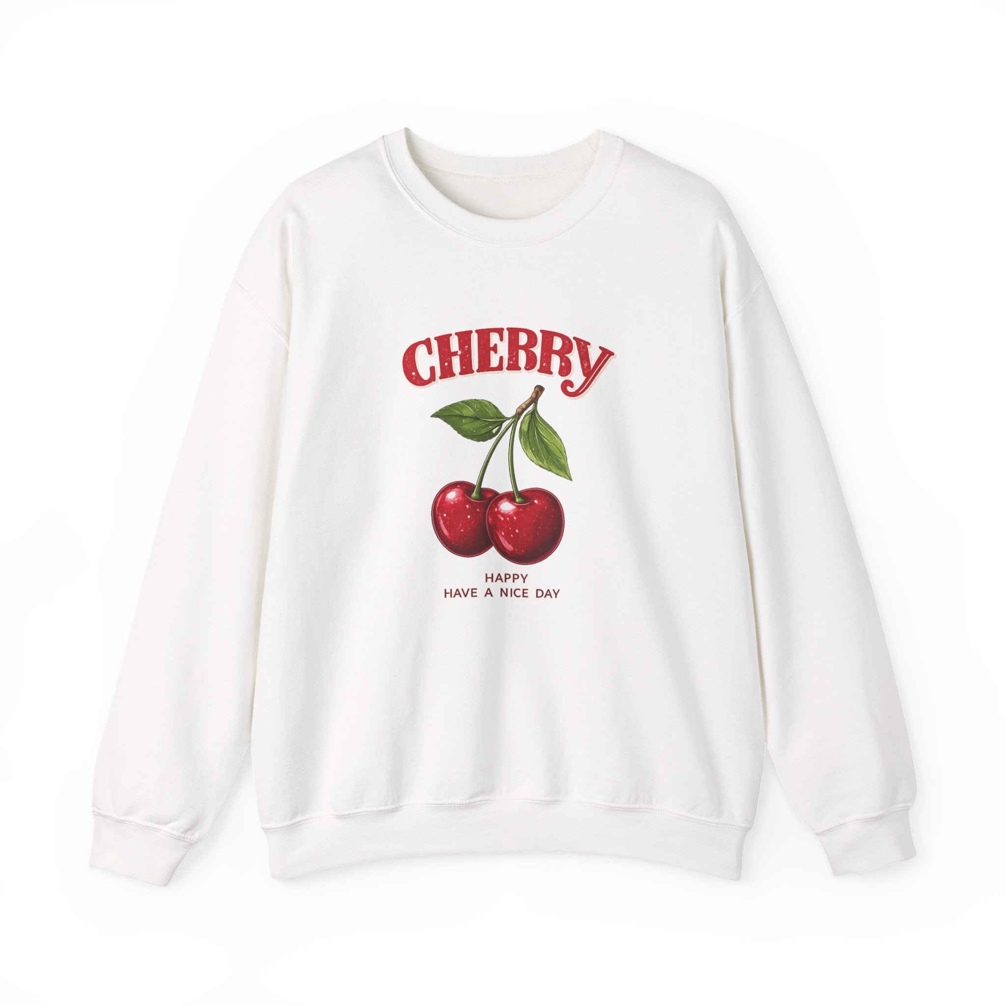 Cherry Graphic Women Sweatshirt.