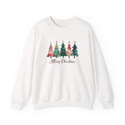 Merry Christmas Christmas Trees Crewneck Sweatshirt