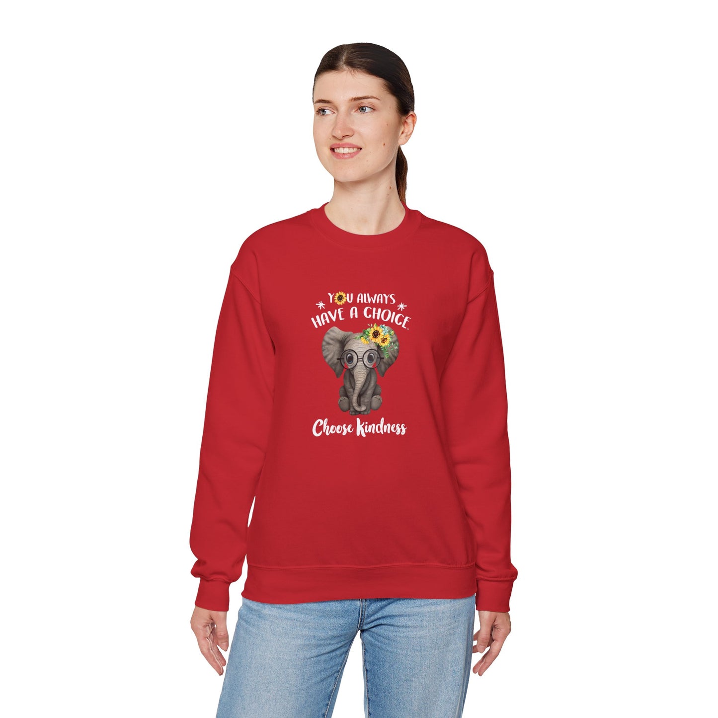 Elephant Crewneck Sweatshirt
