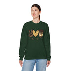 Peace, Love & Coffee — Women Sweatshirt