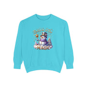 Believe in the Magic Snowman Unisex Sweatshirt