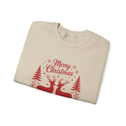 Christmas Reindeer Crewneck Unisex Sweatshirt