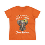 Choose Kindness Elephant Women T-Shirt