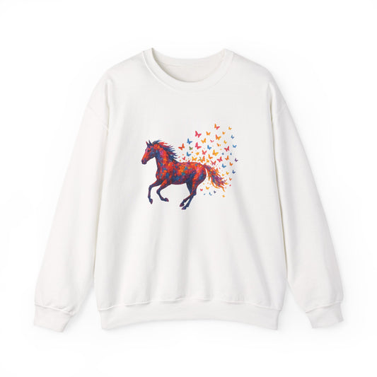 Colorful Unicorn & Butterflies Sweatshirt