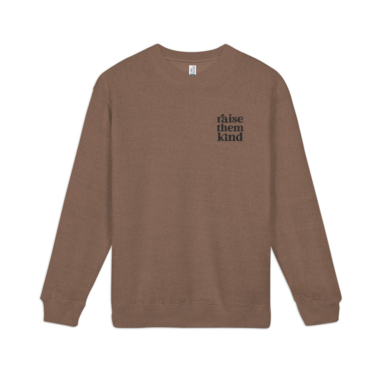 Kindness Embroidered Crewneck Unisex Sweatshirt