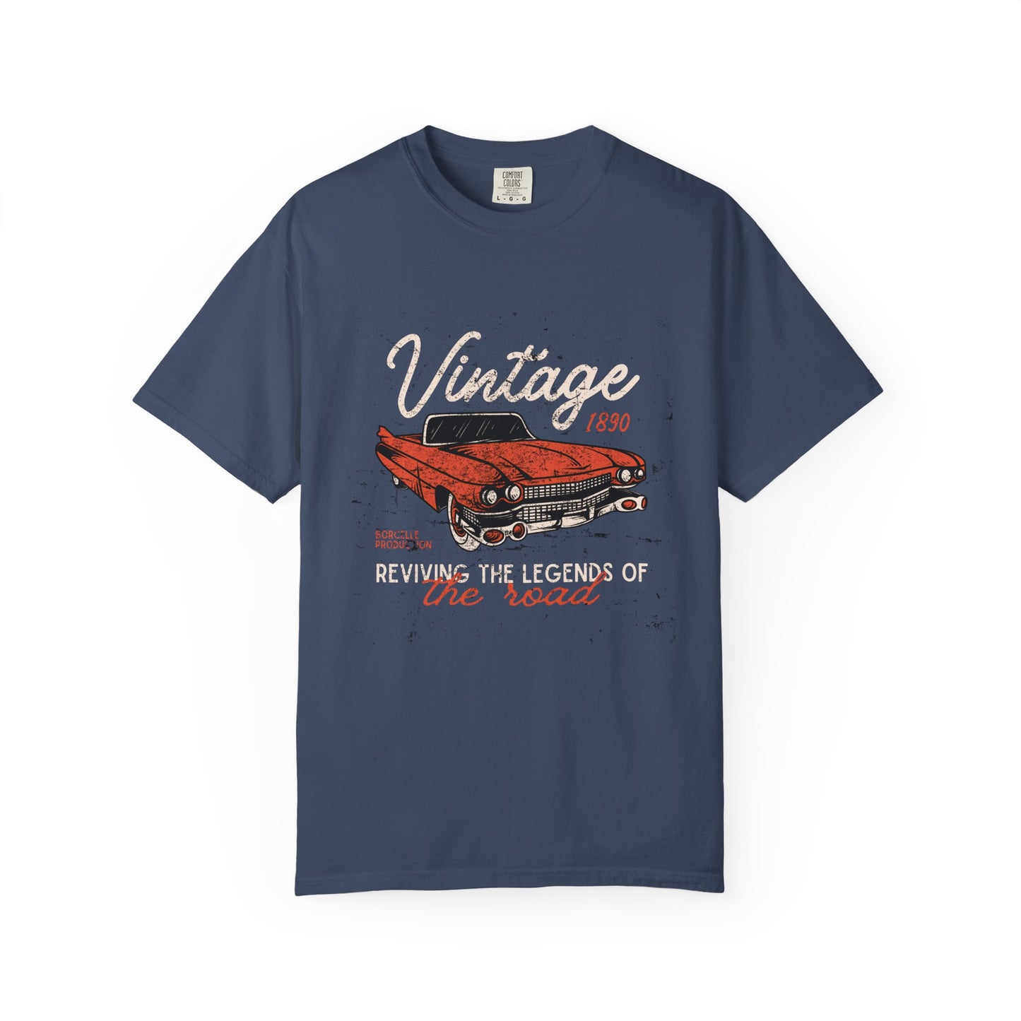 Vintage Car T-Shirt | Unisex Garment-Dyed Tee for Car Lovers