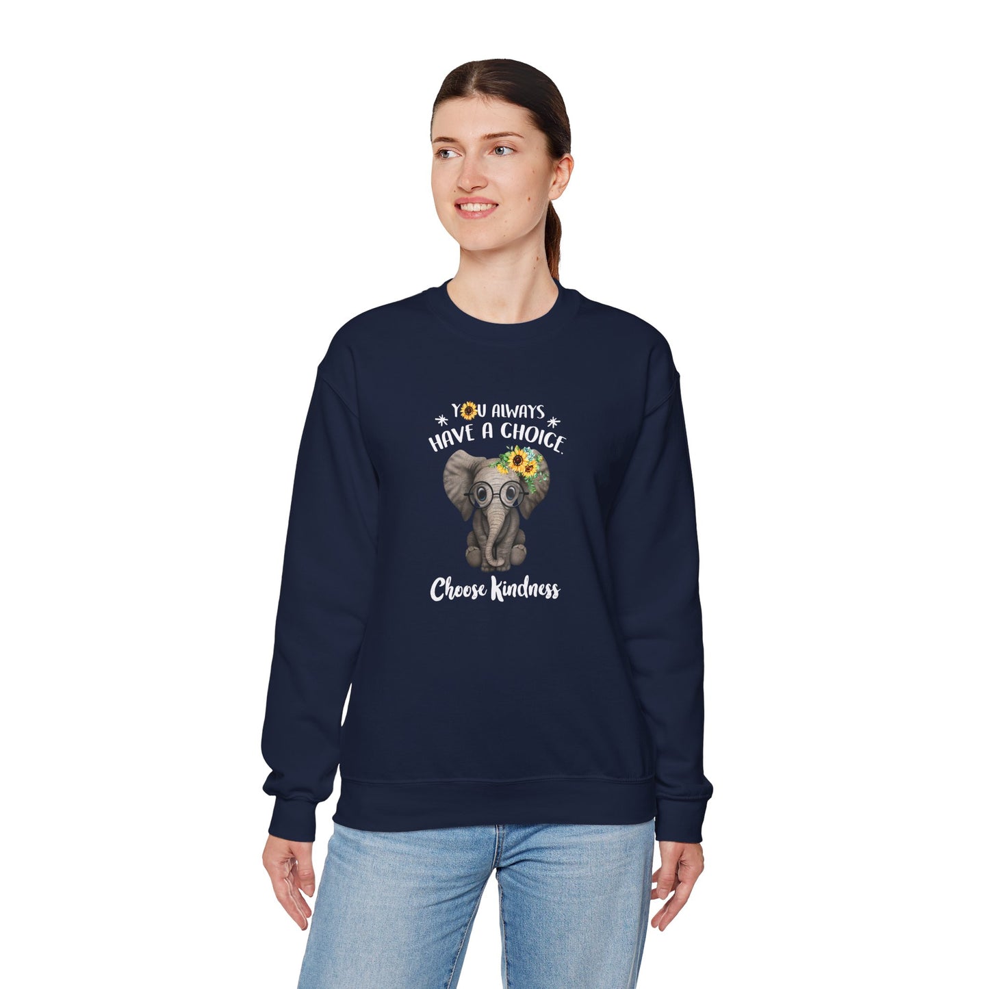 Elephant Crewneck Sweatshirt