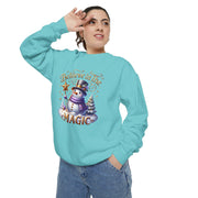 Believe in the Magic Snowman Unisex Sweatshirt