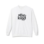 Be Kind Floral Crewneck Unisex Sweatshirt