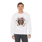 Cute & Comical Reindeer Breakthrough Unisex Sweatshirt