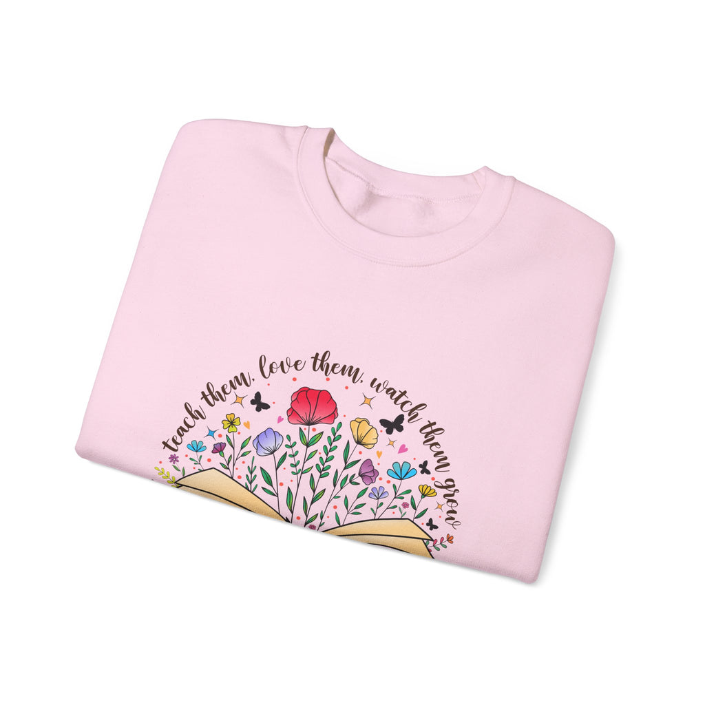 "If you love them, teach them" — Crewneck Sweatshirt