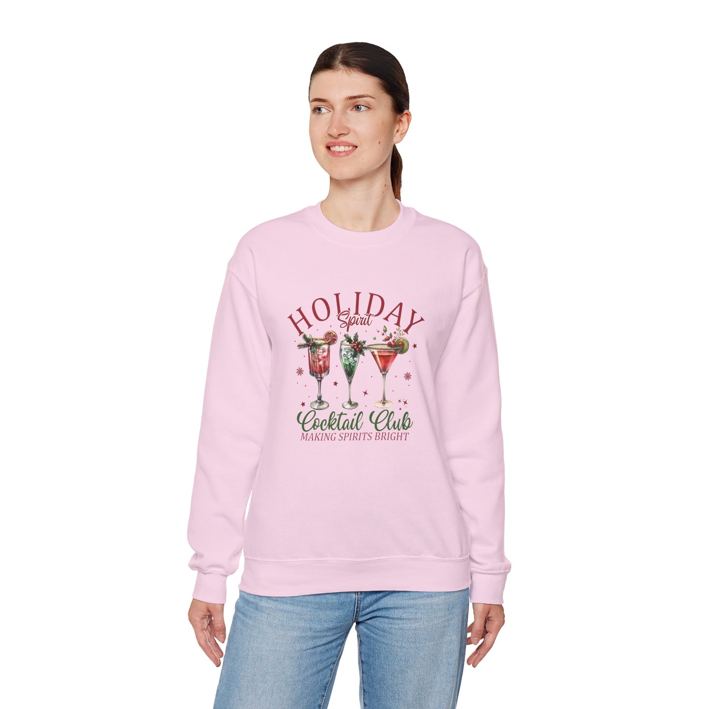Holiday Cocktail Club Crewneck Sweatshirt