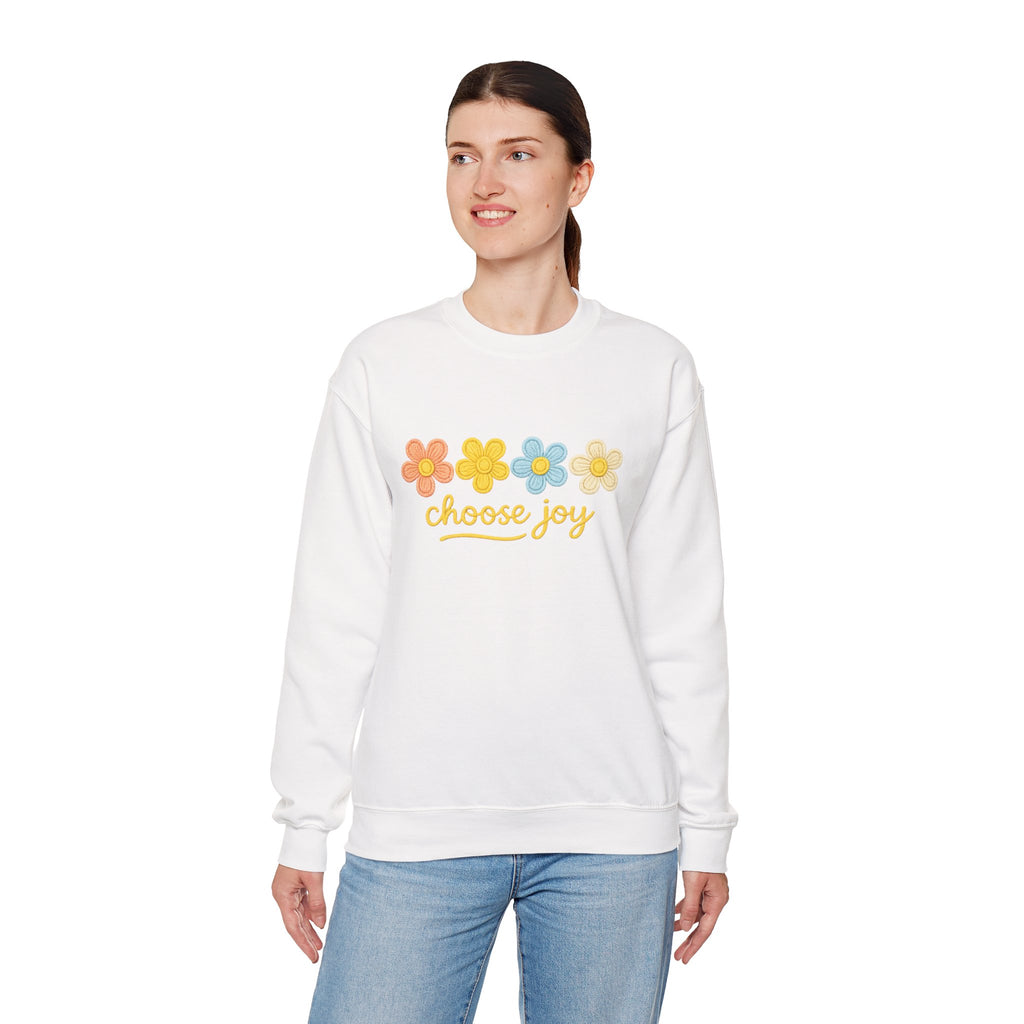 'Choose joy' Crewneck Sweatshirt.