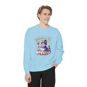 Believe in the Magic Snowman Unisex Sweatshirt