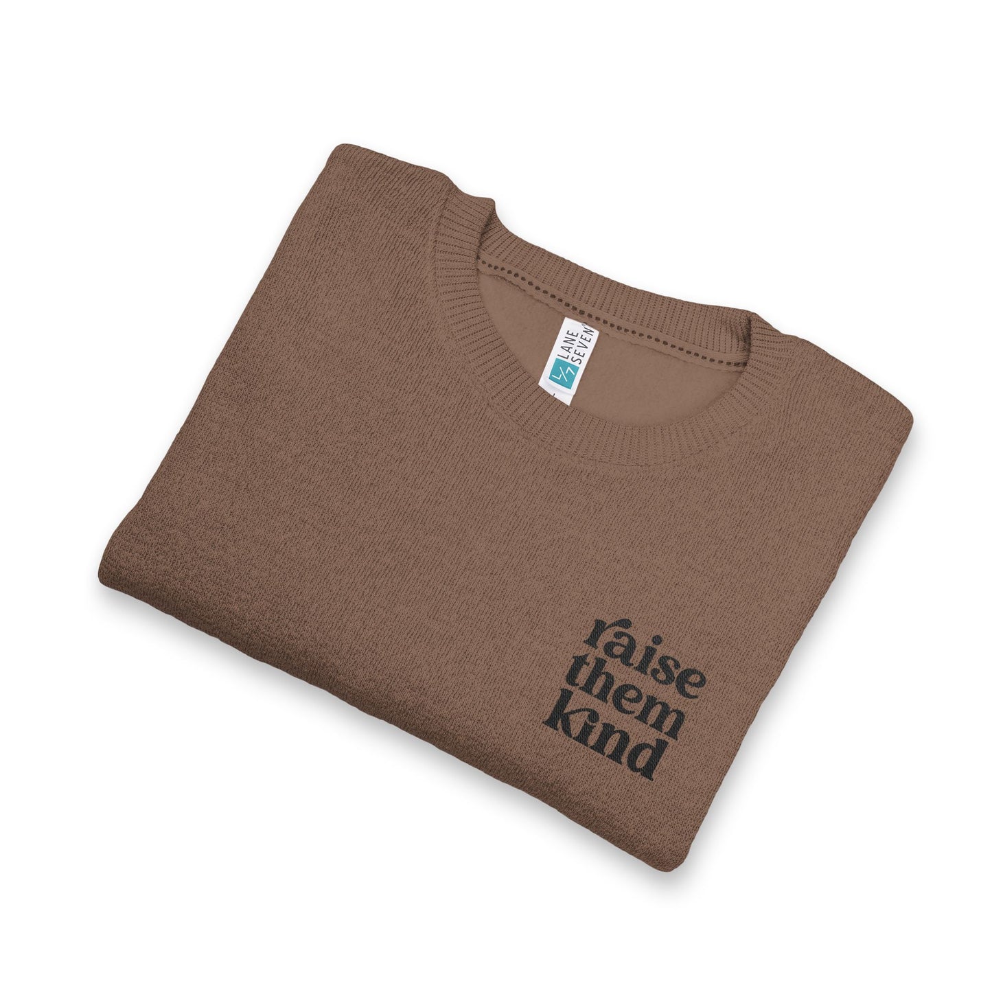 Kindness Embroidered Crewneck Unisex Sweatshirt