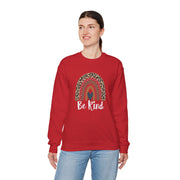 Be Kind Leopard Rainbow Women Sweatshirt